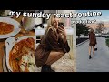 my sunday reset routine, CLEANING, WORKING, AND PRODUCTIVITY