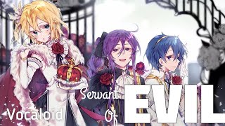 Servant Of Evil [Classical Ver.] - Len, Gakupo, Kaito (Traducción al Español)
