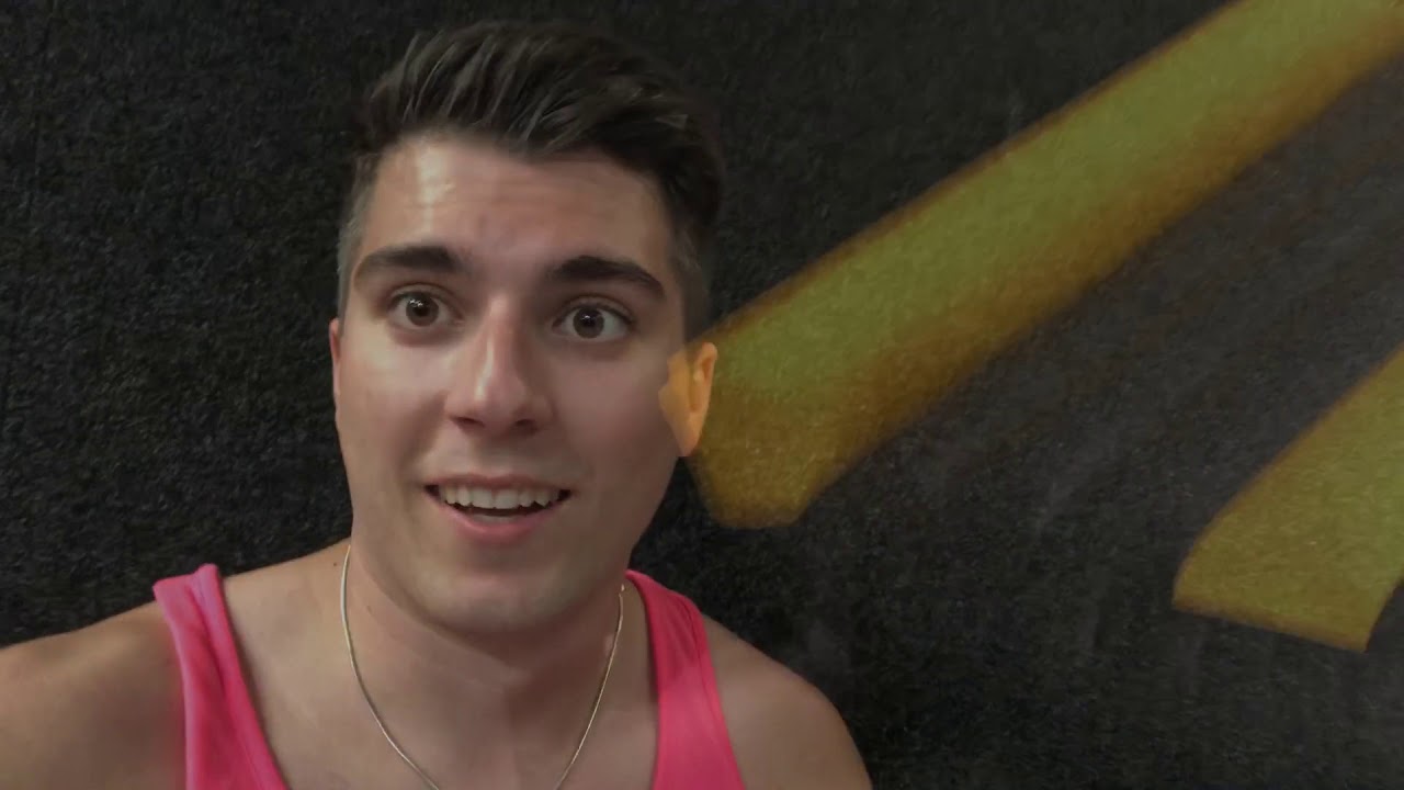 Empty Trampoline Park With No Staff