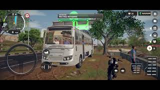 Bus masters India 8 game play video POV driving video first TATA bus Pune to Delhi 