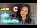 PGWP Post graduate work permit to (work in Canada after graduation) | Living in Canada