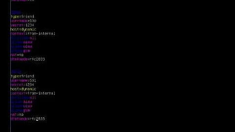 Sip configuration for Asterisk   #1