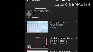 Youtube Won’t let me post :,’(