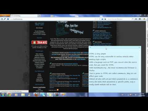 How to complete Basic 1 on hackthissite.org