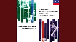 Stravinsky: Le Sacre du Printemps - Version for Piano Duet / Part 2: The Sacrifice: Mystical...