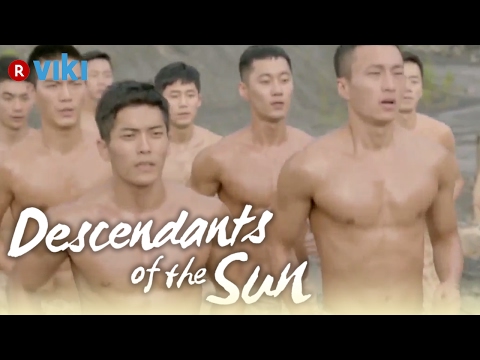 Descendants of the Sun - EP3 | Shirtless Soldier Morning Workout [Eng Sub]