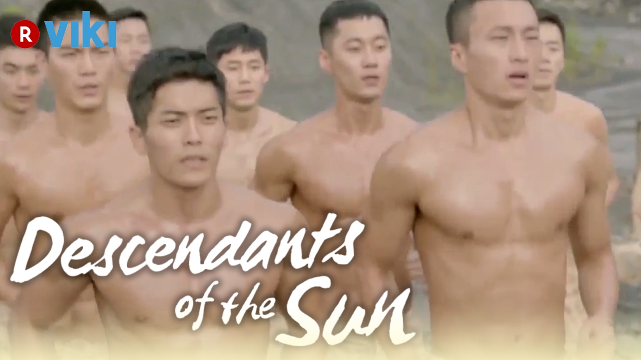 Descendants of the Sun - EP3 | Shirtless Soldier Morning ...