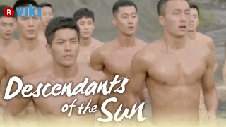 Descendants of the Sun - EP3 | Shirtless Soldier Morning Workout [Eng Sub]