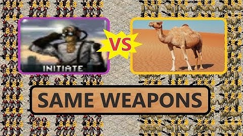 if Camels had Initiate weapons - Red Alert 2