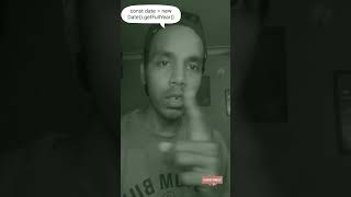 hey do this in your code🤯😱 right now👈🏻| stop using static date format❌❌ | do this instead 😎🤓 #shorts