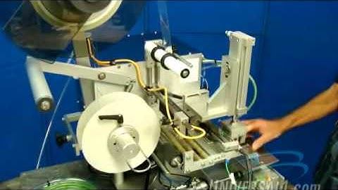 Tamp and shuttle style labeling