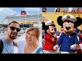 Spring break disney fantasy cruise embarkation day family oceanview deluxe room tour  royal court