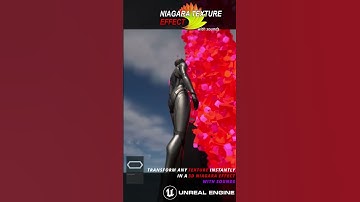 01 Niagara controlled by Texture in Unreal Engine