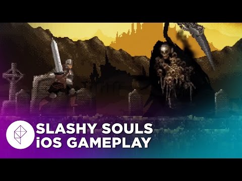 Slashy Souls iOS Gameplay: Bandai Namco's Dark Souls-Themed Mobile Game