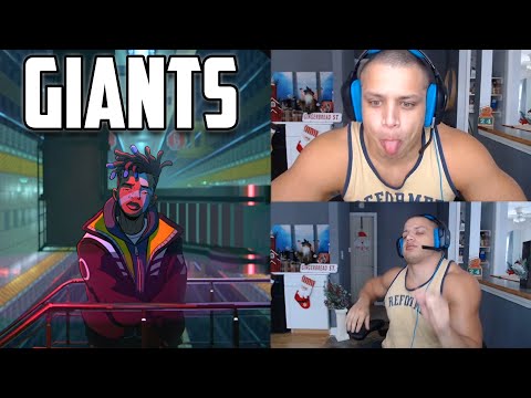 TYLER1 REACTS TO TRUE DAMAGE - GIANTS