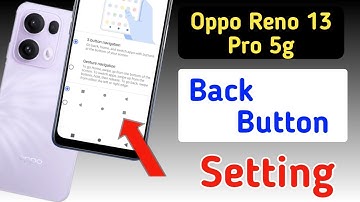 Oppo reno 13 pro 5g back button setting /Oppo reno 13 pro me back button kaise lagaye/navigation key