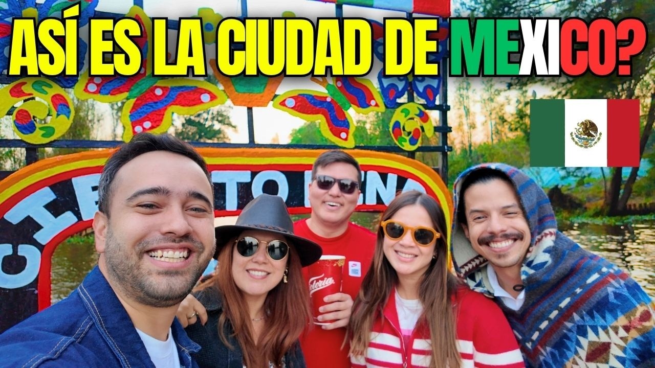 🇲🇽 Así reaccionan los EXTRANJEROS al conocer la CIUDAD DE MÉXICO por PRIMERA VEZ 😱