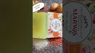 customer review🌿marwas face brightening soap🌿