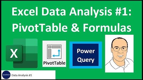 Excel Data Analysis Class 01: PivotTables, Power Query, Formulas and Charts