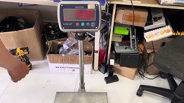 Hướng dẫn hiệu chuẩn (calip) cân XK3101SS