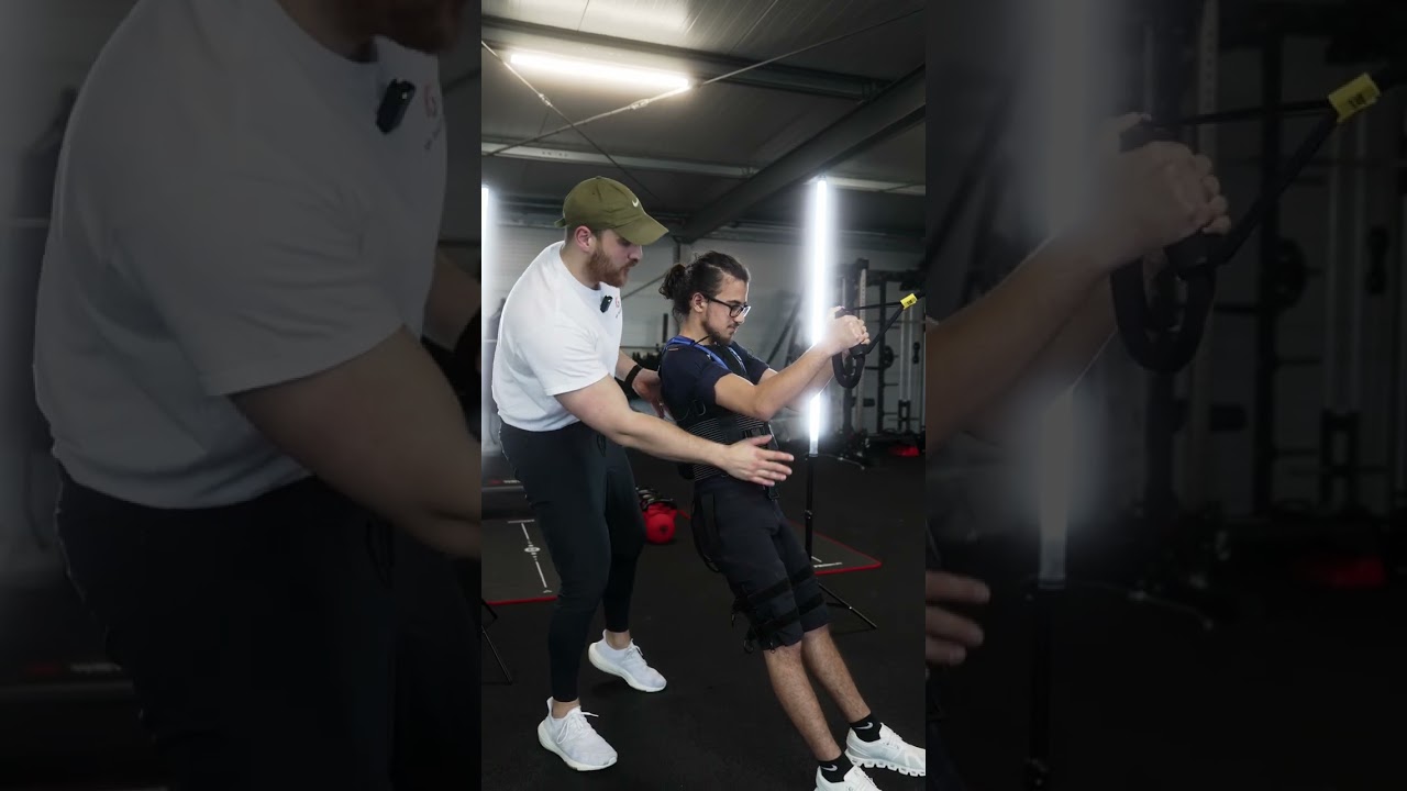 Functional EMS Übung im MyBodycheat EMS Studio Neu-Ulm