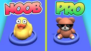 Lucky Toss 3D - Noob vs PRO, fails, funny moments