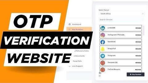 IRCTC OTP BUY WEBSITE || HOW TO MAKE OWN OTP WEBSITE || OTP WEBSITE SOURCE CODE || TEMPOTP