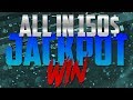 ALL IN $150 JACKPOT WIN!!