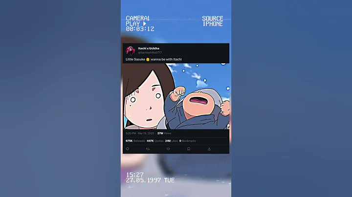 Little Sasuke 👶🏻 wanna be with Itachi #anime #naruto #narutoshippuden #itachi #sasuke #viraledit