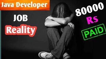 Java Developer Job Reality 💯 | Freshers Alert 😱