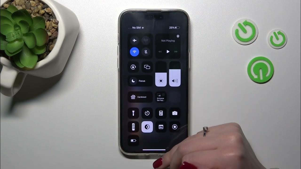 How to edit control center shortcuts on iphone 14 pro max youtube