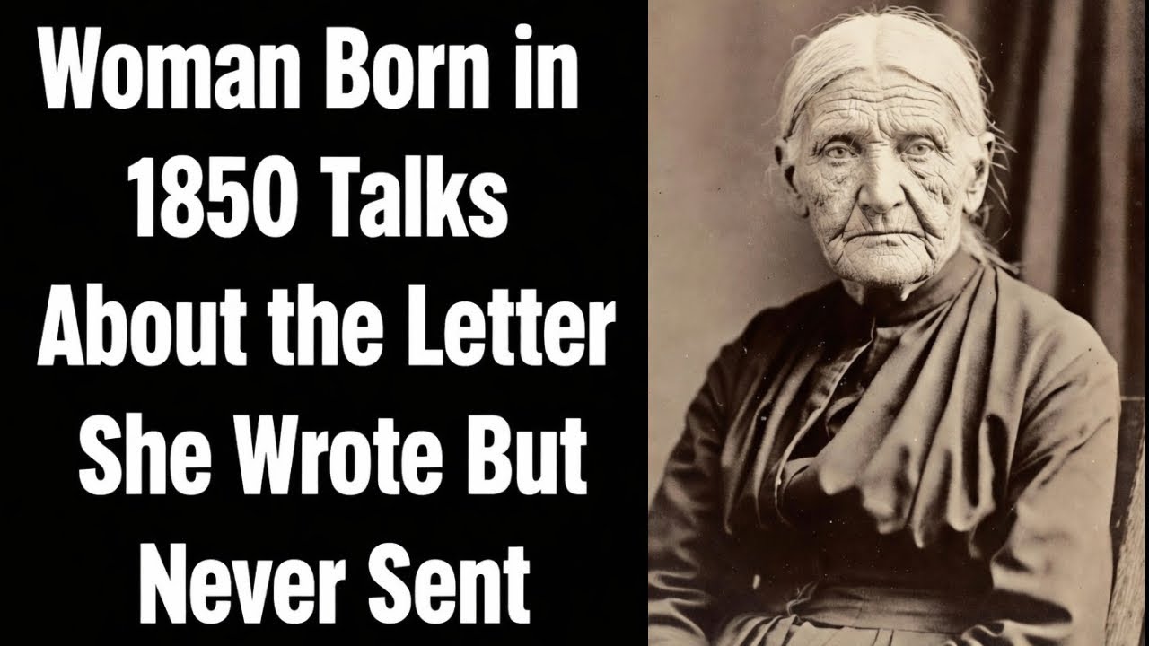 Woman Born in 1850 Talks About the Letter She Wrote But Never Sent