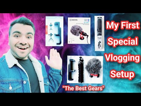 My First Special Vlogging Setup Unboxing| The Best Gears For Vlogs ...