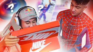 INOXTAG M'A SURPRIS EN SPIDERMAN ! (il vient m'offrir des cadeaux ????????)