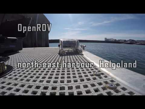 Bionik Studium - Exkursion Helgoland - Tauchgang OpenRov