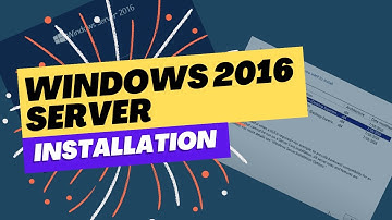 Fast Windows Server 2016 Installation