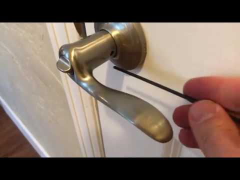 Attaching a Loose Door Handle