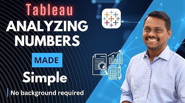Tableau Video2 | PART  3 Analyzing Numerical Variables | Venkat Reddy AI Classes