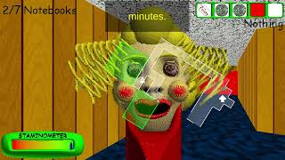 Playing Baldi's Basics Plus 0.4