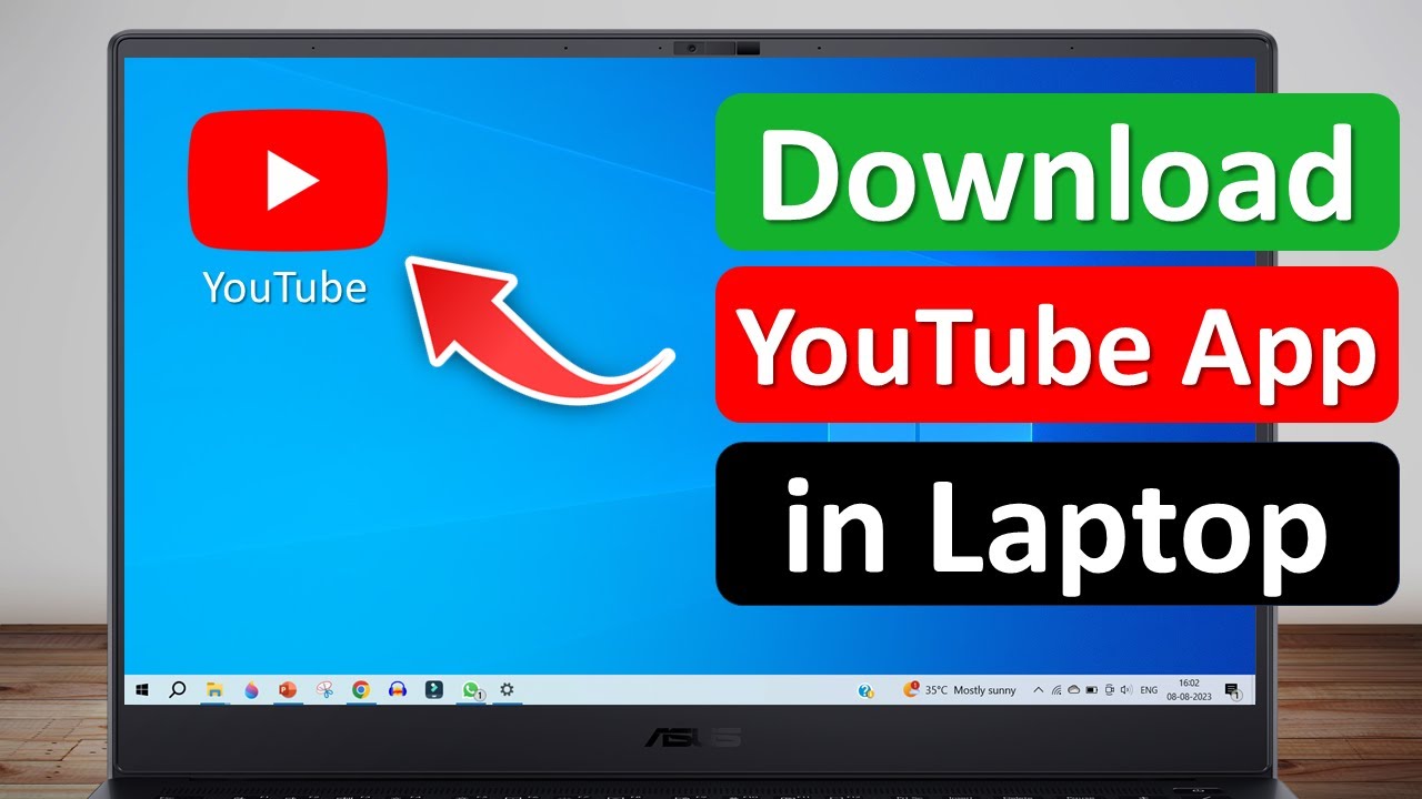 laptop me youtube app kaise download kare | laptop me youtube kaise ...