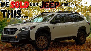 Why We SOLD Our Jeep Rubicon For a 2022 Subaru Outback Wilderness