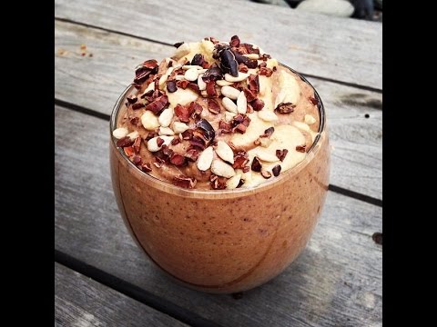 how-to-make-a-healthy-chocolate-smoothie!!