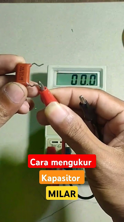 how to measure mylar capacitors #short #capacitor