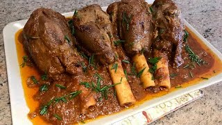 Let’s Cook! Quick&Easy way😊 [ Hyderabadi style Lamb Shank ] 😊😍😋