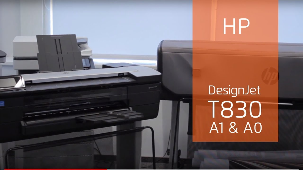 HP DeisignJet T830 MFP 24 & 36 RUGGED CASE - YouTube