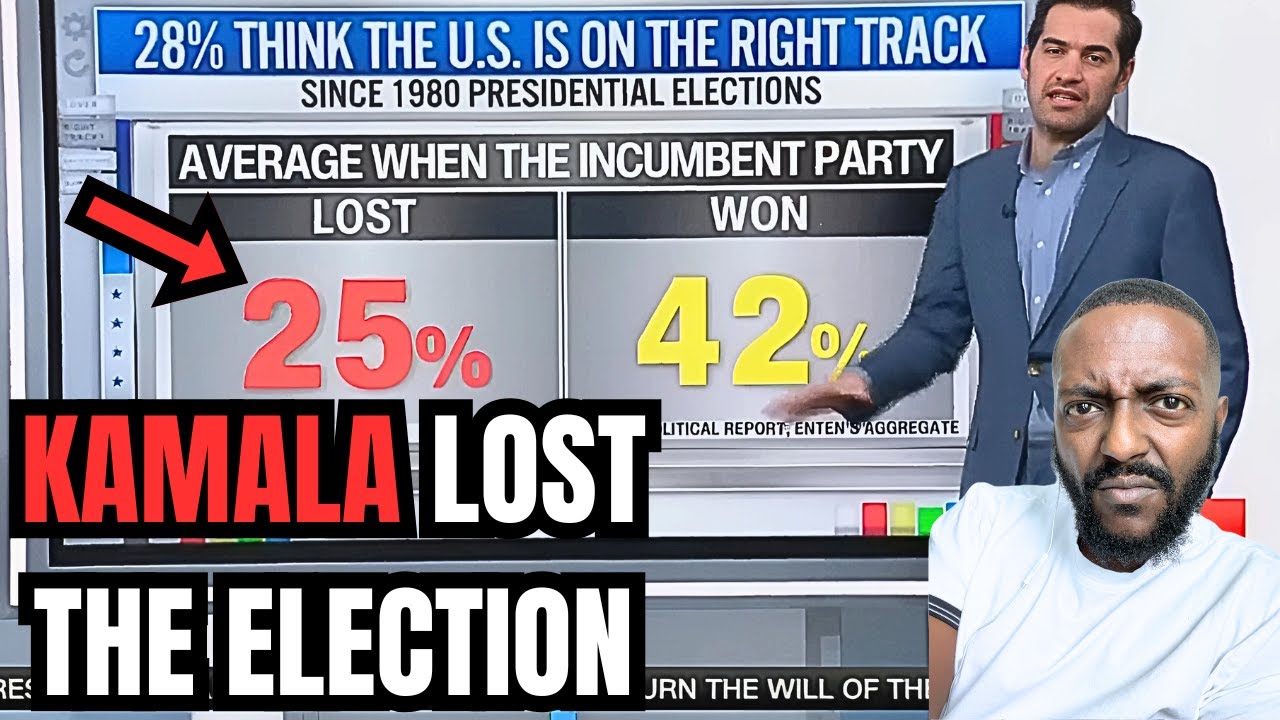 KAMALA HARRIS Just LOST The Election - CNN Flags Key Signs of Impending ...