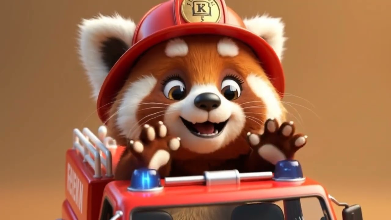 Pip the Panda: Firefighter Hero!