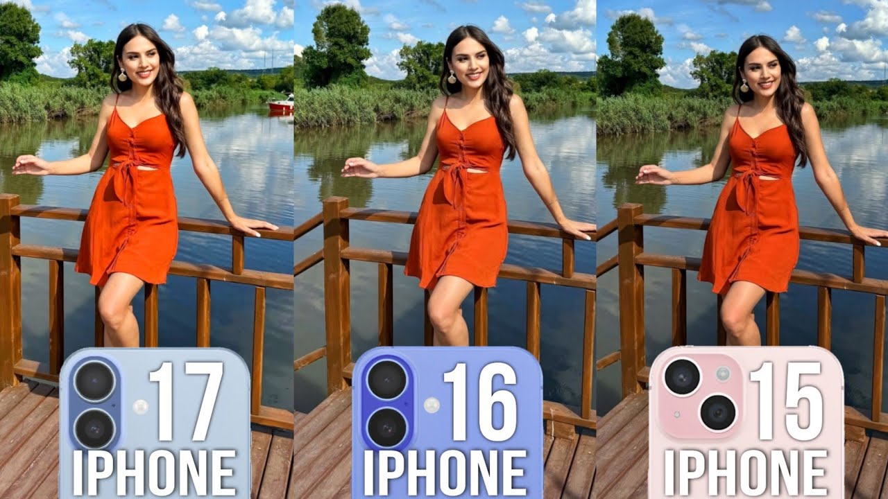 iPhone 17 vs iPhone 16 vs iPhone 15 Camera Test Comparison