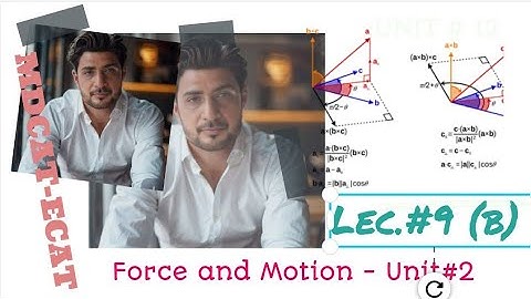 FORCE AND MOTION I UNIT#2 BASIC INFORMATIONS PART-2 I MDCAT-ECAT SESSION 2025-2026..