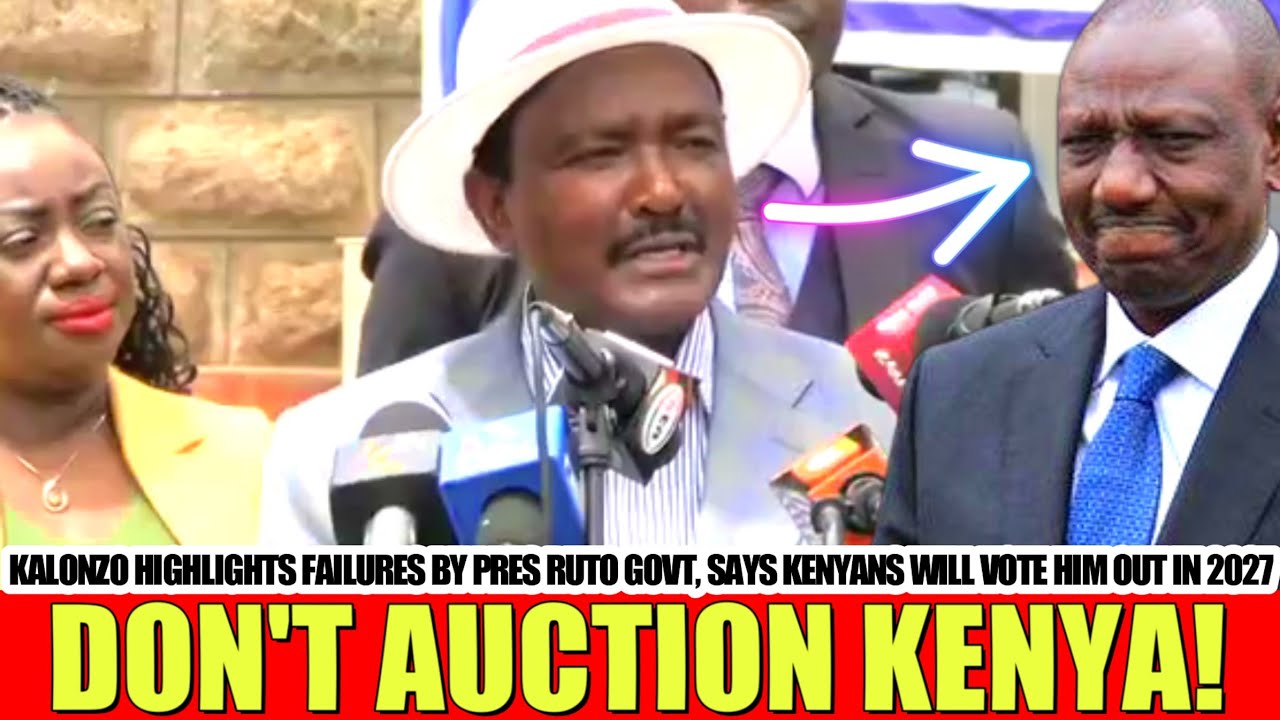 🔥 Руто ничего не сделал за 3 года!!! Калонзо говорит, что готов забрать его домой в 2027 году!